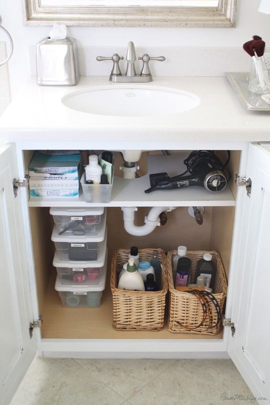  Under the sink storage 